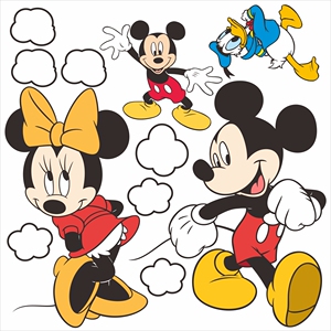 米老鼠唐老鸭贴纸