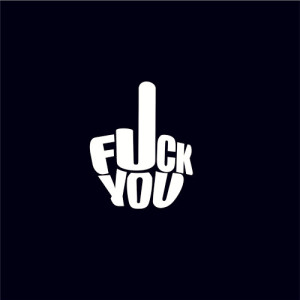 fuck you 去你的他妈的英文字车贴车身油箱盖贴纸摩托车贴滑板贴