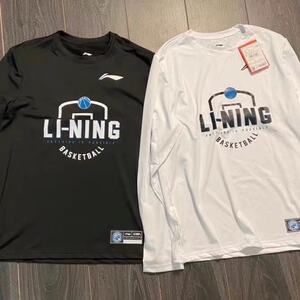 中国cba赞助版篮球热身训练服国家队李宁长袖t恤速干运动投篮服男