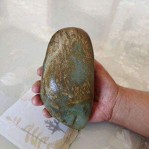 3斤新疆和田玉真皮籽料黄皮籽料烟青玉籽料和田玉原石