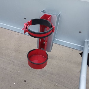 84公斤灭火器专用架子加厚危险品车油罐车灭火器半挂车货车固定架