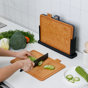 木纤维分类折叠砧板家用切菜板厨房多功能案板和面板切水果沥水板