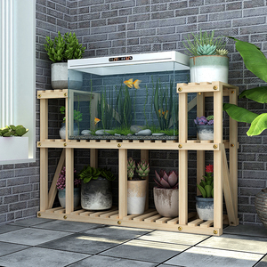 1213人付款天猫仿木头底座底架花架托盘托架塑料高脚底座石头花瓶花盆