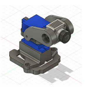 大疆dji数字天空端dji fpv两轴舵机云台飞机车船通用3d打印件