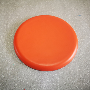 中空塑料圆凳面30cm直径学校食堂工厂单位快餐桌凳子配件座椅面板