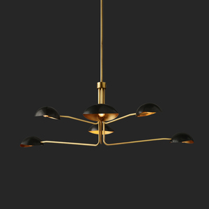 后现代美式意式极简新古典全铜创意吊灯时尚个性设计师复古装饰灯