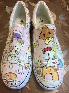 tokidoki帆布鞋可以来图订做 淘奇多奇 小马宝莉鞋子板鞋0人付款103