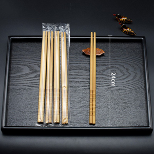 盛荣雅葫芦筷一次性筷子商用长竹筷粗外卖快餐分体即弃餐具定制套