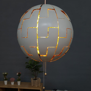 圆球变形吊灯北欧创意个性简约抖音同款设计师灯具卧室餐厅网红灯