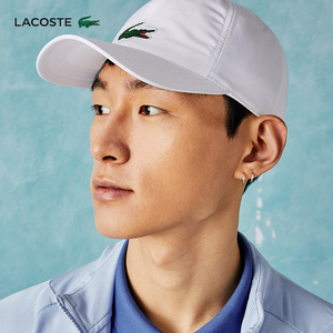 lacostex诺瓦克德约科维奇同款配件夏季新款网球休闲帽男|rk2450