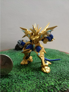 数码宝贝3d打印彩色金甲龙x抗体摆件数码暴龙金刚武神兽机械邪龙