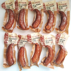 包邮沈阳克拉古斯哈尔滨风味红肠90g*10个东北特产食品猪鸡肉香肠