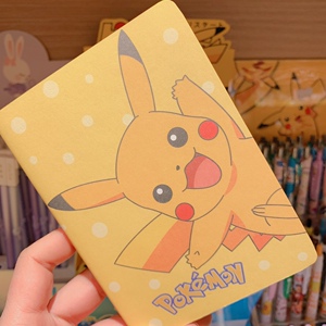 皮卡丘小笔记本全彩页50k车线本宝可梦比卡丘本子