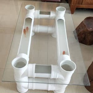 pvc茶几鱼缸