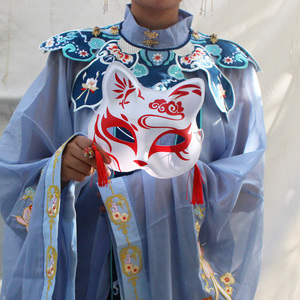 古风道具面具汉服拍摄用品狐狸面具魏晋风外景拍摄道具花灯面具