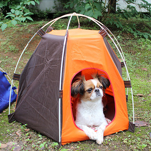宠物狗窝户外帐篷防雨小型中型犬折叠小狗帐篷四季通用宠物窝可拆