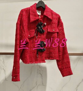 欧点 2022年春季新款女装百搭小香风外套1072210017 1899