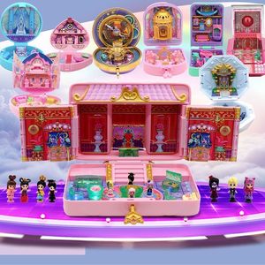 正版叶罗丽娃娃店魔法宝石盒子花圣殿女孩发光娃娃玩具花蕾堡罗丽