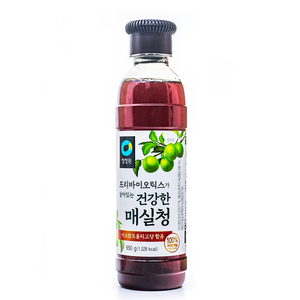 韩国进口清净园健康青梅调料汁梅子精韩式调味汁料理用饮料650g