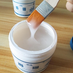 鸵鸟香糊大瓶400g装高档浆糊字画装裱票据粘贴手工制作广告对联胶