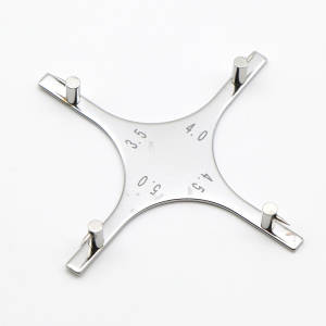 奥索星型托槽定位器牙科正畸定位器十字型定位器牙科材料正品