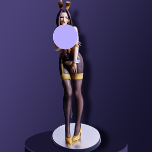 国产织田原画村主宏美桑岛优子r18手办性感兔女郎成人模型收藏件