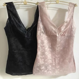 曼妮芬春夏性感美体深v背心塑身衣收腹束腰20530048轻薄提托内衣2人