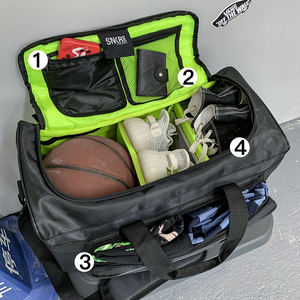 篮球包训练背包球鞋收纳包足球装备包男生大容量健身包短途旅行包