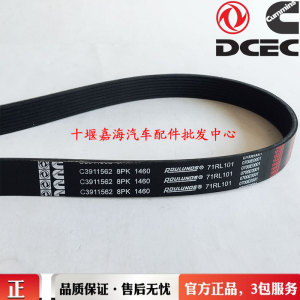 康明斯发动机皮带图,康明斯四缸皮带挂法 东风康明斯发动机皮带