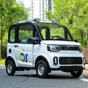 四轮电动车成人家用手把式新款电动四轮车小型女士四轮电动代步车