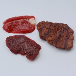 仿真食物 食品 农家乐餐厅超市教材玩具仿真猪肉腊肉摆件假肉模型
