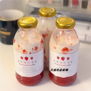 韩国玻璃瓶饮料
