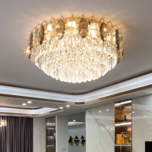 吊顶水晶灯客厅