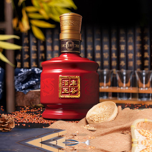丰谷酒业 丰谷酒王10酒 浓香型四川白酒 52度478ml 单瓶装
