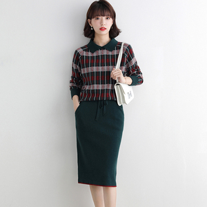 休闲套裙女秋冬洋气