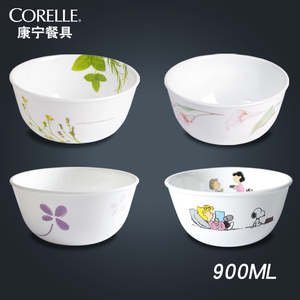 1件包邮美国康宁餐具corelle面碗大碗焗饭碗玻璃碗900ml