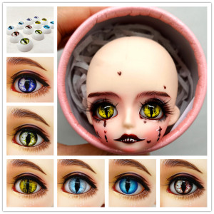 bjd/sd娃娃/人偶眼珠压眼 娃用猫眼 眼珠 亚克力眼 定制ze-4系列