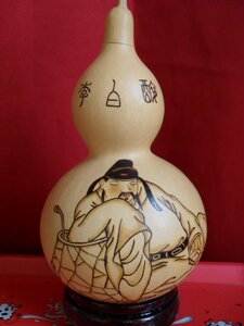 烙印开口李白酒葫芦