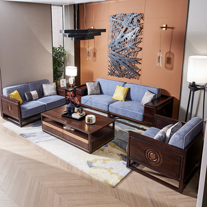 蓝鸟新中式家具图片