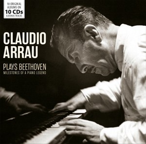 10-cd claudio arrau 智利钢琴家 阿劳 演奏贝多芬 600571