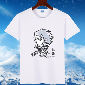 q版三国杀短袖t恤男刘备周瑜赵云孙权人物衣服学生宿舍兄弟寝室服