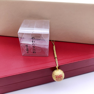 日本东京旅游纪念品明治神宫铃铛金色银色磨砂挂饰挂件摆件送人