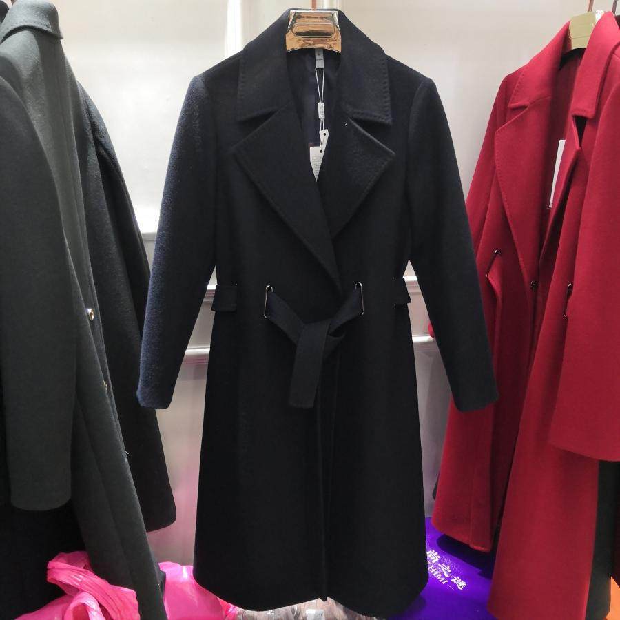 格林菲尔2019冬季装3058新款女装羊毛呢子大衣外套上衣风衣正品