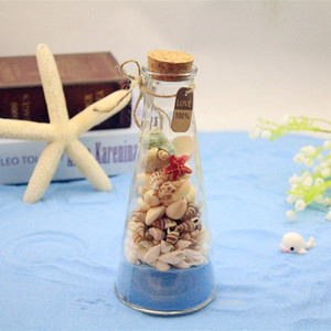 多款许愿海洋瓶 天然小海螺贝壳 DIY手工艺早教活动礼品 生日礼物