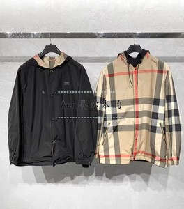 00tb678632971淘宝burberry/巴宝莉外套男 2022新款冲锋衣经典连