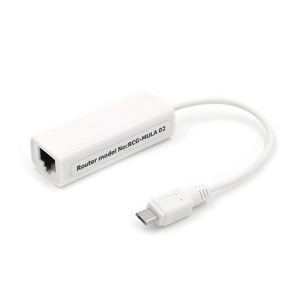 Micro USB转网线接口以太网转接器OTG有线上网安卓手机平板网卡