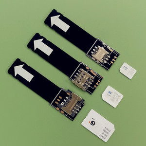 适用于vivo安卓b款小米sim卡大卡槽手机外接外置卡槽开卡插卡器