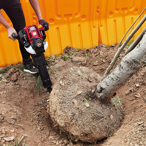 四冲程挖树机起苗土球挖坑机汽油镐大功率移植专用机本田挖树神器