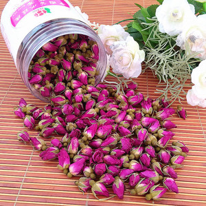 甘肃兰州特产苦水玫瑰花草茶泡茶罐装无硫干花蕾玫瑰花茶120g包邮