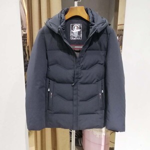 00tujitcje淘宝美国船王男装轻薄羽绒服2021冬新款休闲短款立领鸭绒